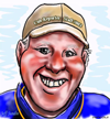 caricature image of fishing guide jeff sundin