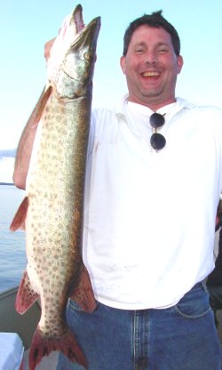 steve slaughter with musky