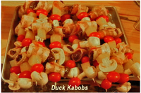 image of Duck Kabobs