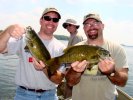 Smallmouth Double Jeff Weis and TJ Erdman 7-21-06
