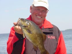 Smallmouth Bass, Jeff Sunidn 7-5-06