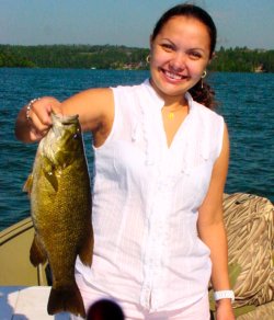 Smallmouth Bass, Elizabeth Reardon 7-8-06