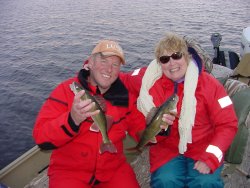 Walleye Jeff and Virginia Sundin 5-13-06